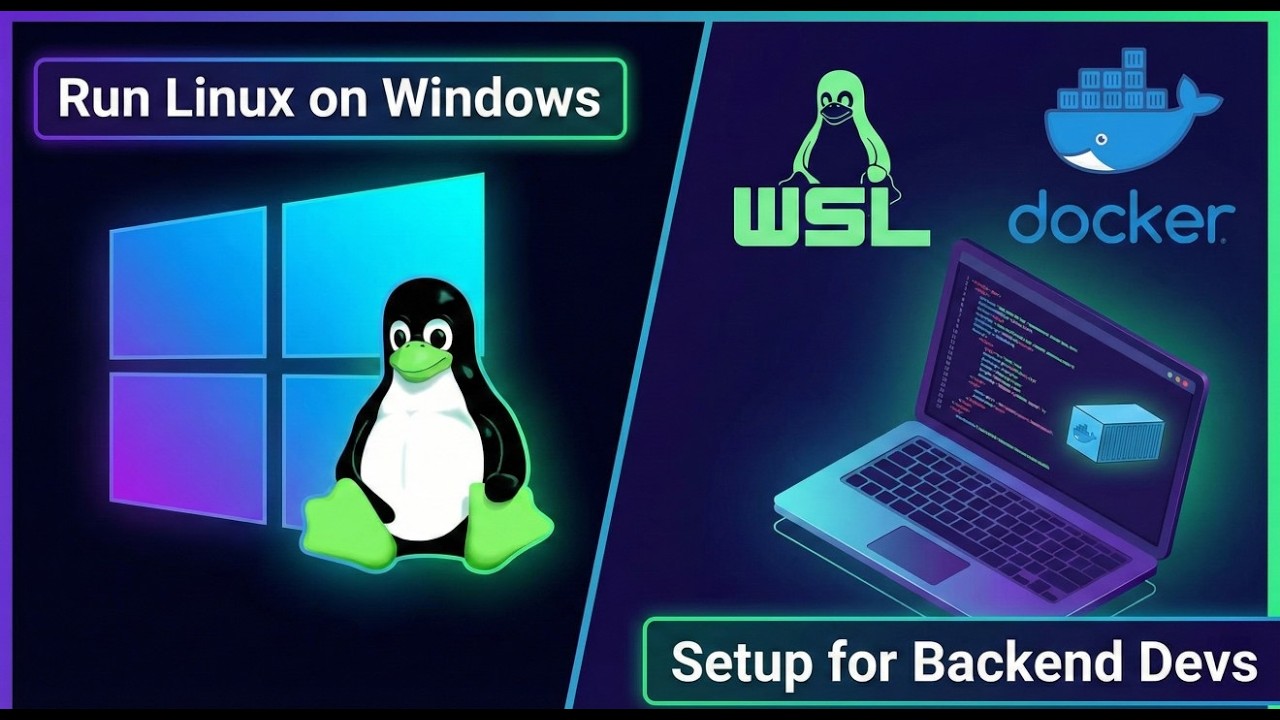 Ep 7: Run Linux on Windows: WSL & Docker Setup for Backend Devs