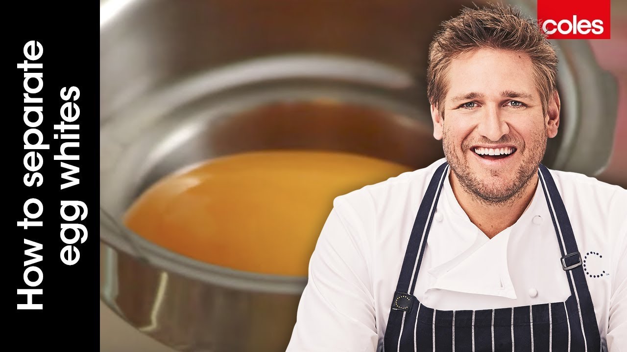 How to Separate Egg Whites & Egg Yolks Like a Chef | Cook with Curtis Stone | Coles