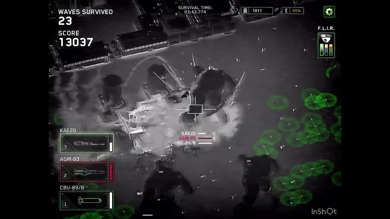Zombie Gunship Survival R121EndlessHungerJuly18-21/25KAE20/AGM-93/CBU #zombiegunshipsurvival #gaming