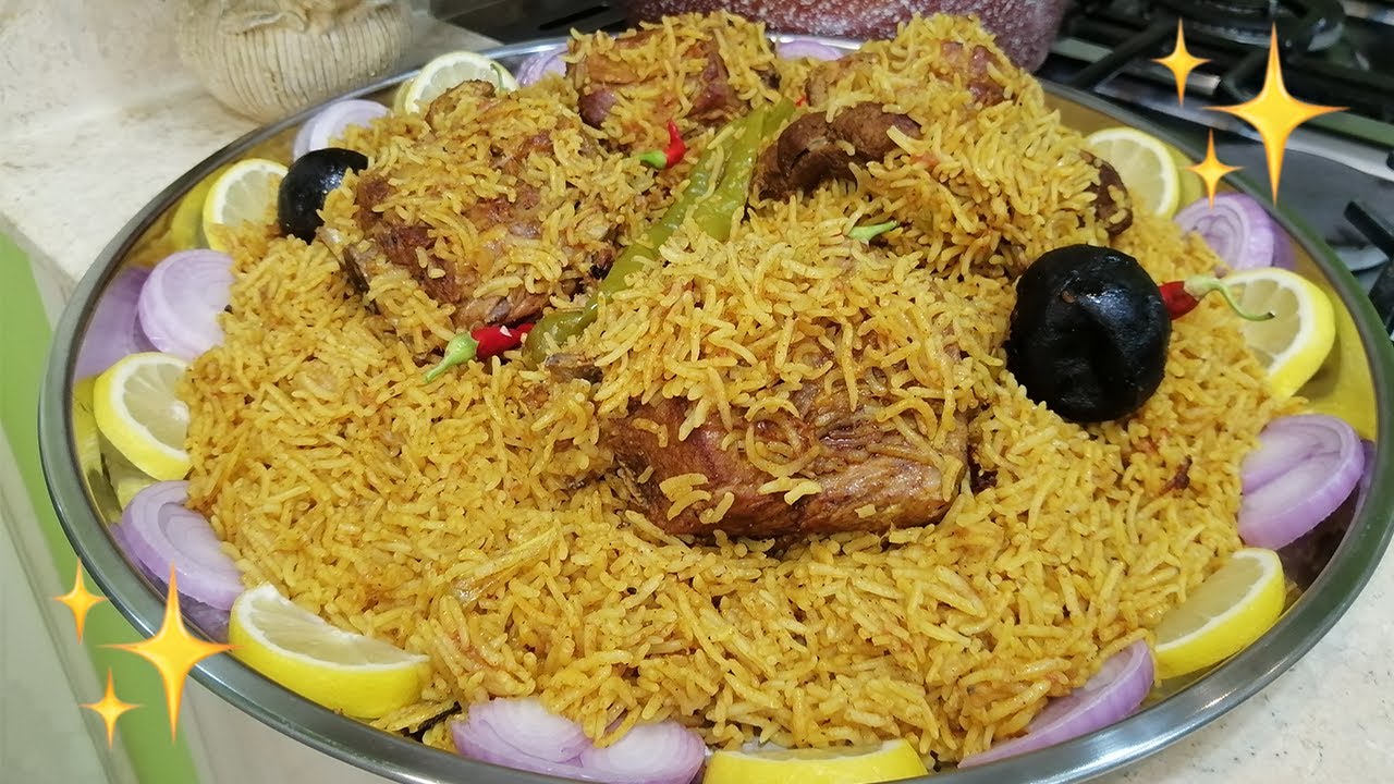 طريقة عمل مجبوس لحم بحريني على اصوله