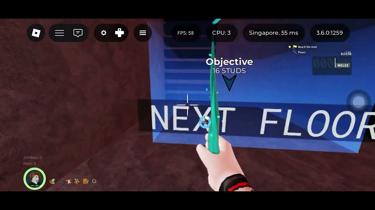 Roblox Zombie Stories Misc Stories 20 Floors Energetic Zombies Challenge Solo Run