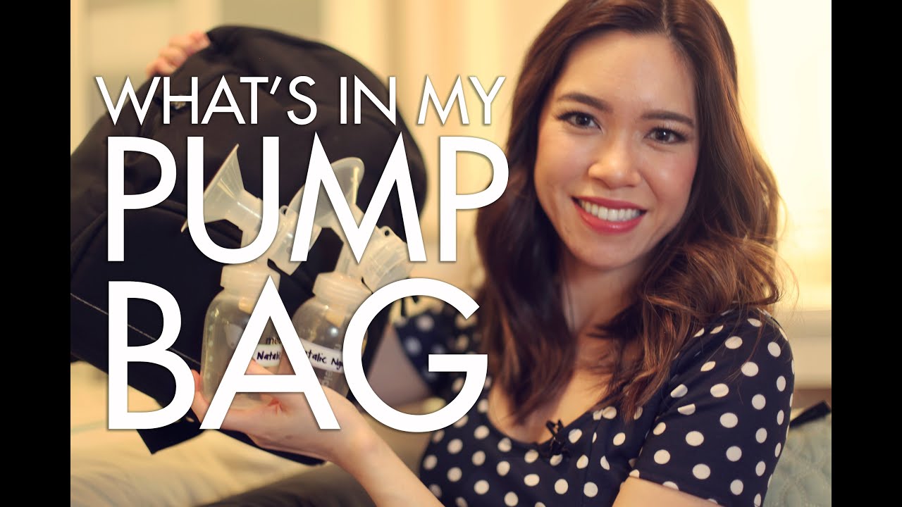 PUMPING at WORK: What's in my PUMP BAG