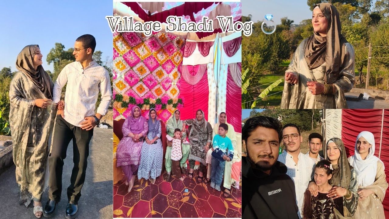 Village Shadi Vlog💍 | Simple Desi Wedding in Village | Real Indian Shadi Vibes❤️#familyvlog #village