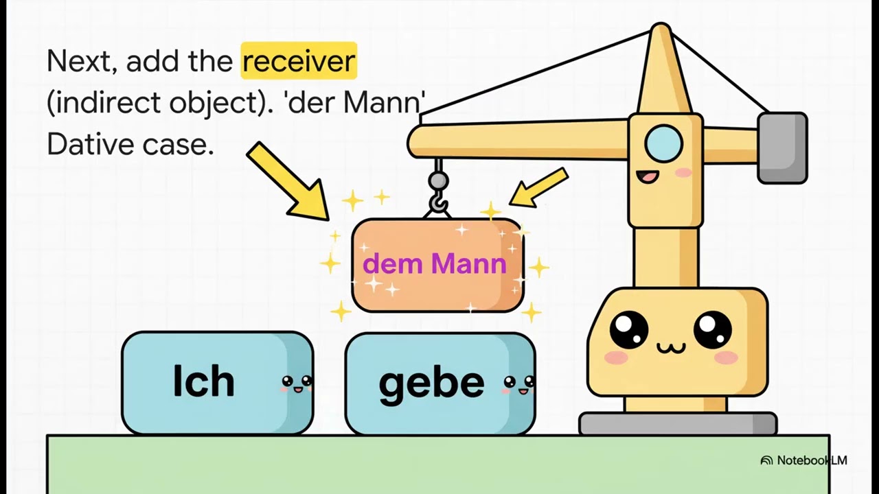 German Dative Case CRACKED: Articles, Verbs & Sentence Structure (Dem, Der, Den) | A2/B1 Grammar