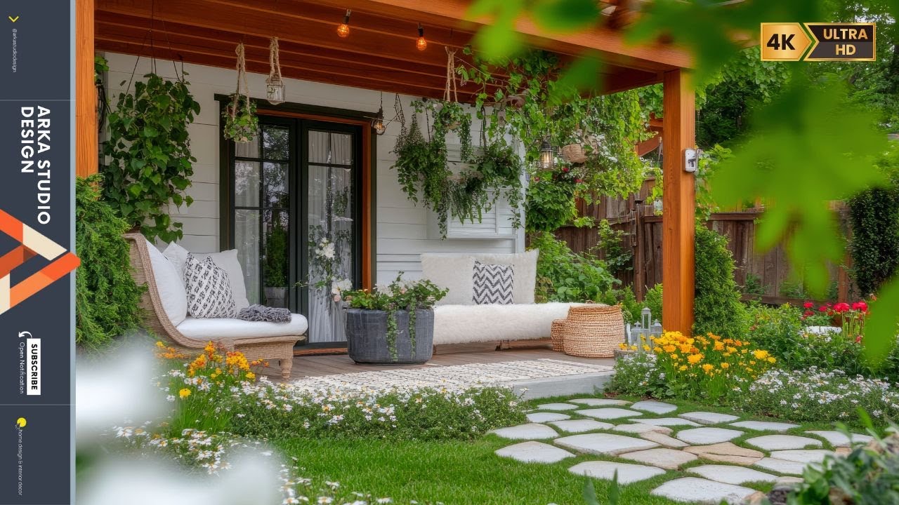 Transform Your Backyard into a Vintage Cottage Garden with Tiny Farmhouse Decor Ideas