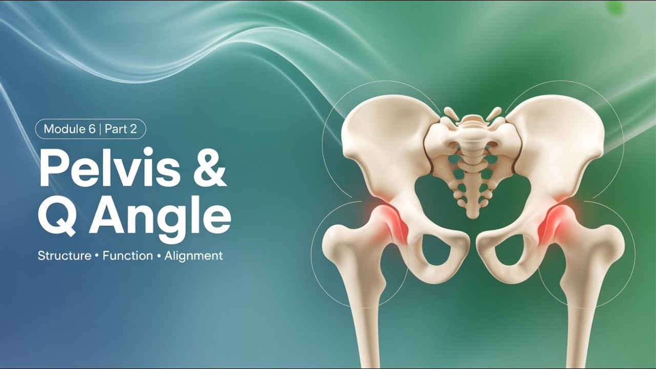 Module 6 — Part 2: Anatomy of the Hip | Pelvis Structure, Function & Q Angle