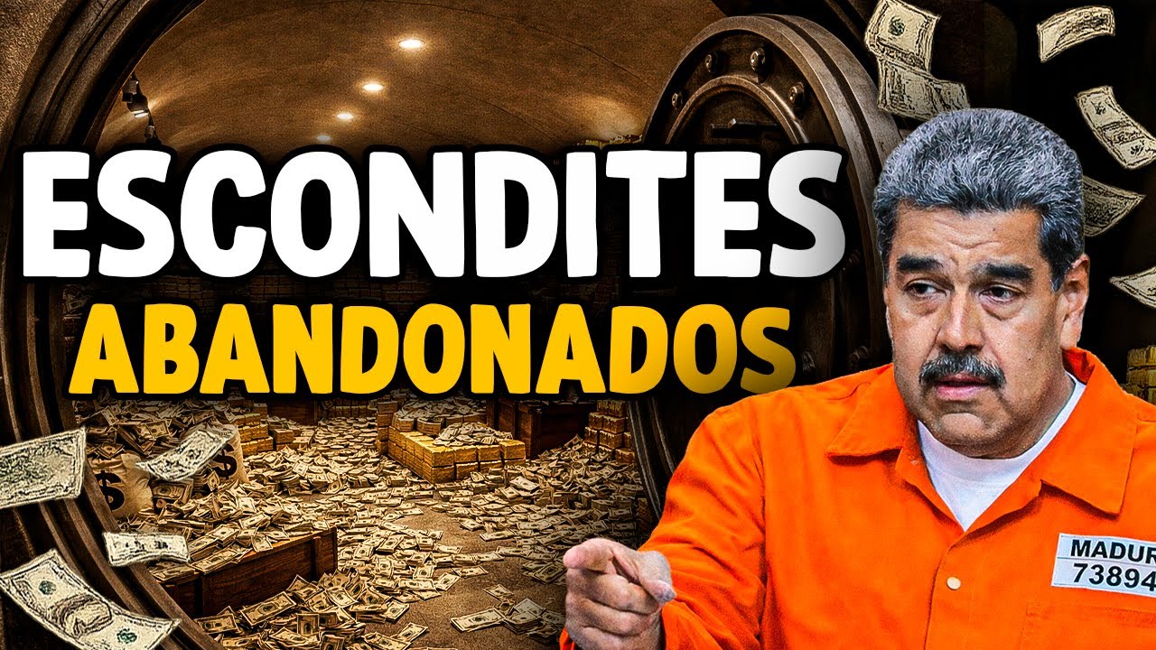 6 ESCONDITES ABANDONADOS por NICOLÁS MADURO en VENEZUELA y ESTADOS UNIDOS (INCREÍBLE) TRUMP , EE.UU