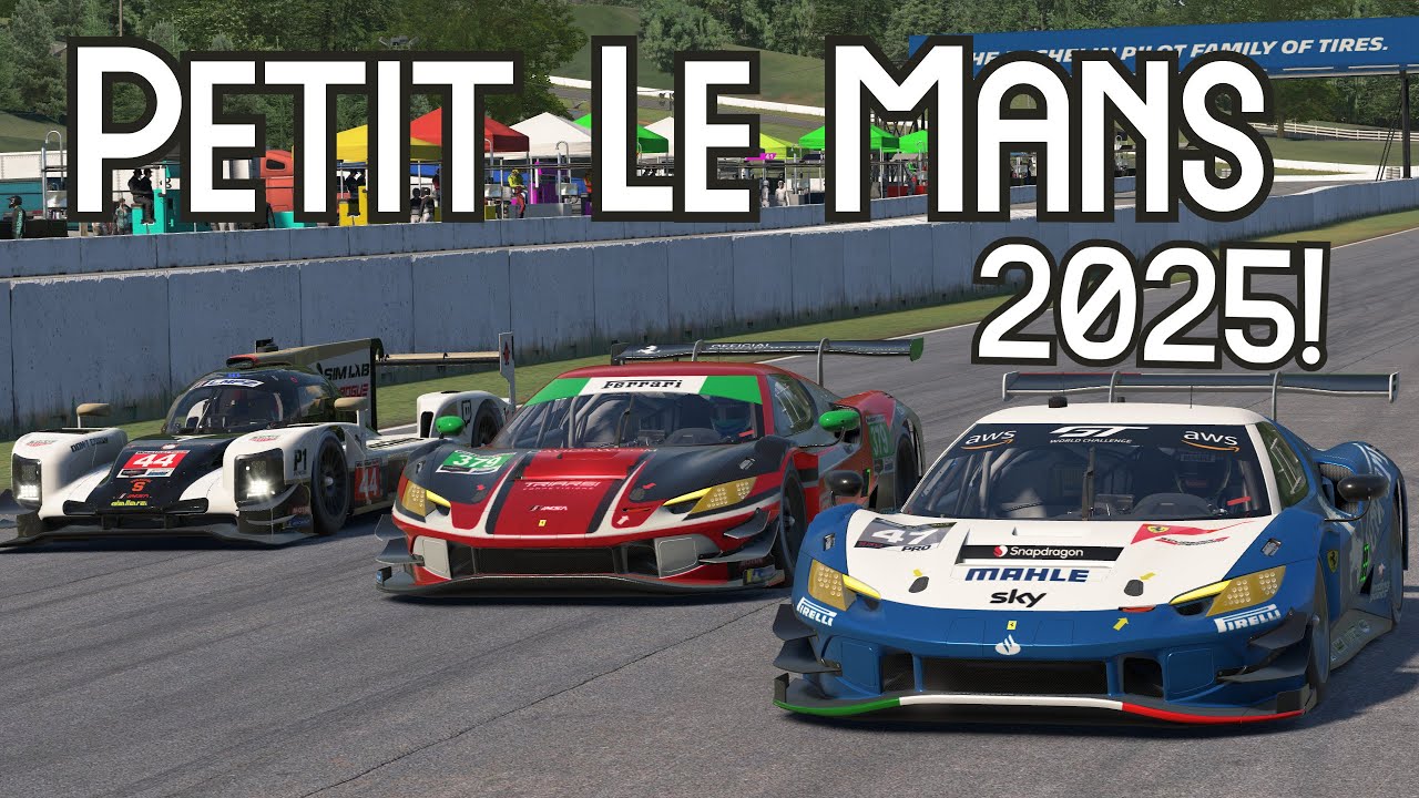 The 2025 iRacing Petit Le Mans!