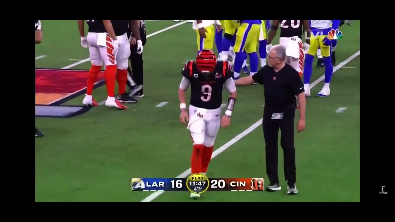 Joe Burrow - Bad Knee Injury - Cincinnati Bengals