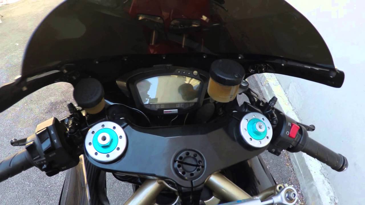 NYDucati: Brooklyn Moto Custom Carbon Fiber Ducati Dash