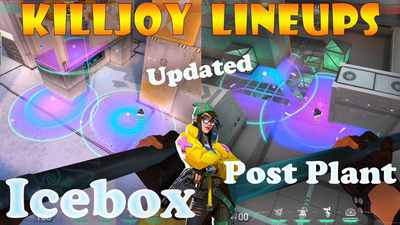 Top 15 New Icebox Killjoy Post Plant Lineups | Killjoy Lineups Icebox | KJ Setups Icebox