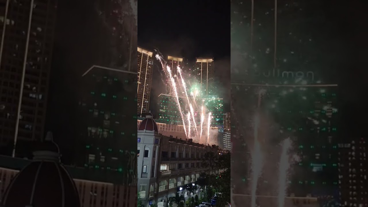 Fireworks @centralparkmall CNY