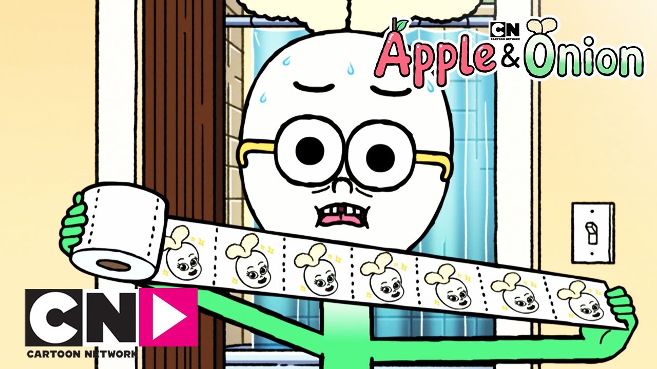 Jablko a Cibule | Model z toaletn&iacute;ho pap&iacute;ru | Cartoon Network