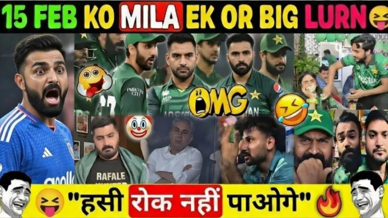 Pakistani Fans Emotional Breakdown 😭😂 | India vs Pakistan | T20 World Cup