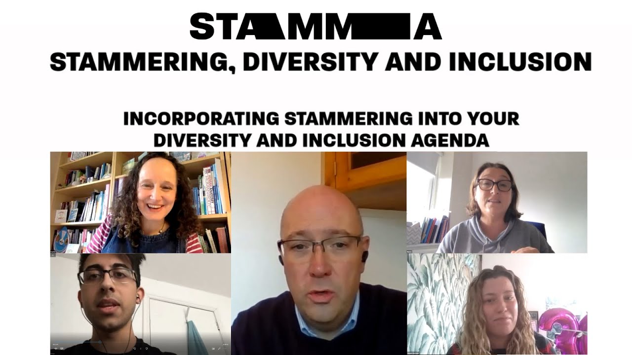 Stammering, Diversity & Inclusion webinar