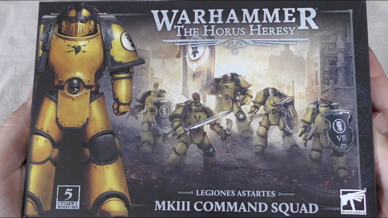 Legiones Astartes - Mk.III Command Squad - Unboxing (HH)