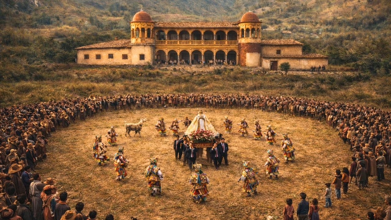 🥲Así luce hoy la HACIENDA DE ANGOSTURA por DENTRO +PROCESIÓN en CUSCO🇵🇪
