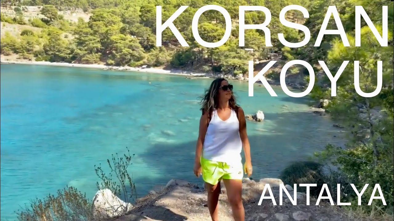 🎥 Antalya￼ Mavi kent Kumluca korsan koyu 4K walking tour 🇹🇷￼