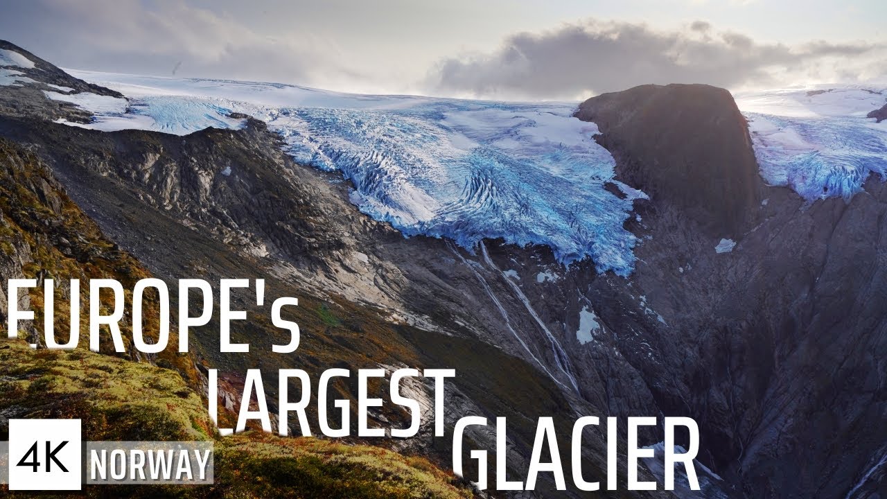 Epic Autumn Hike to Europe's LARGEST GLACIER | Jostedalsbreen Glacier on Mt Kattanakken [Norway 4K]