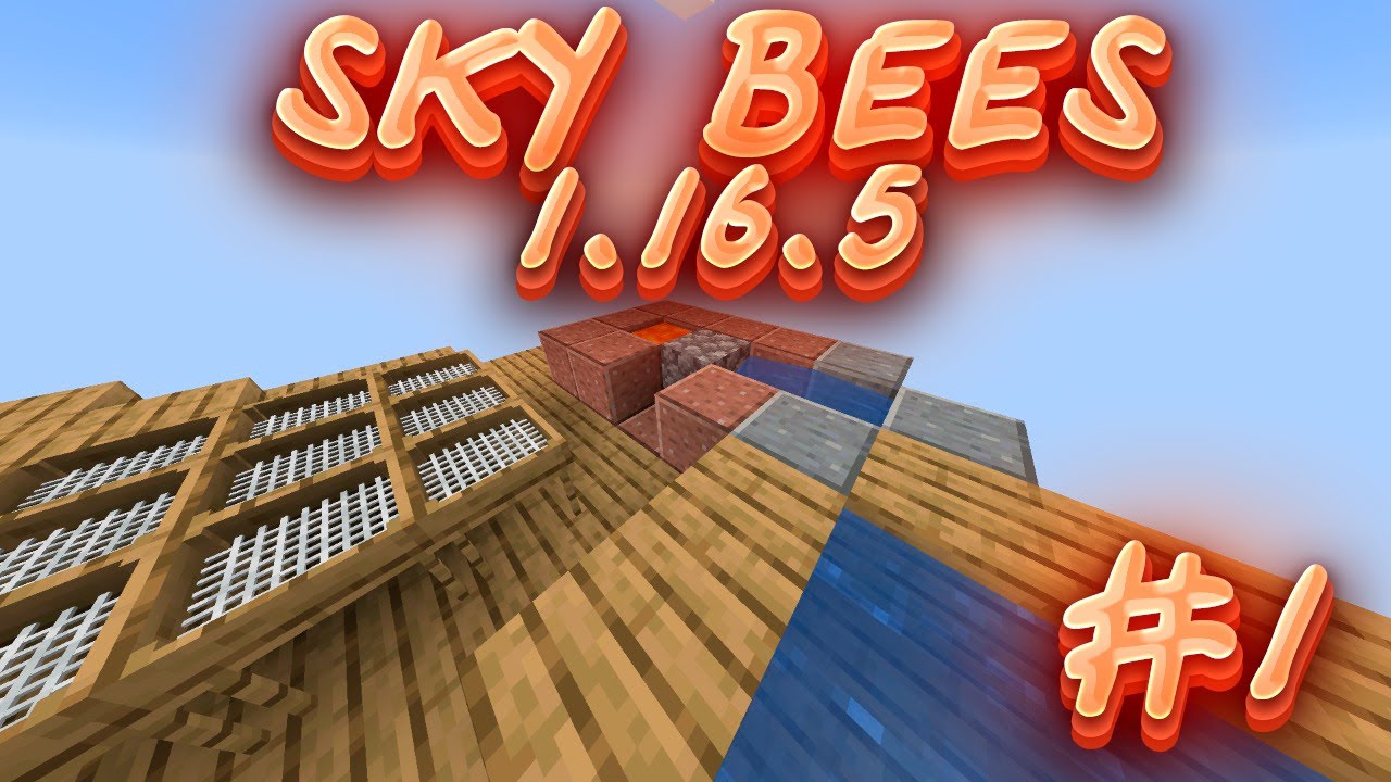 LP.SkyBees[1.16.5]  #1 Долгий, сложный старт.