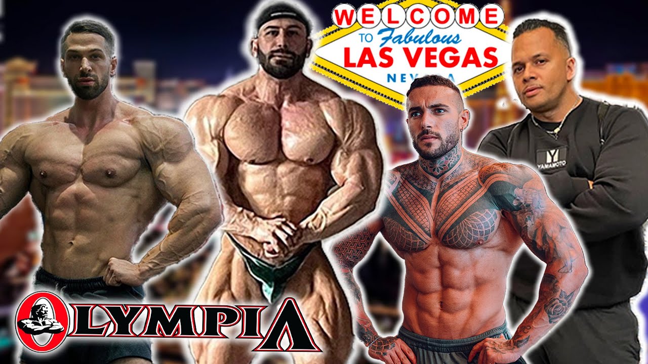 MI ALLENO CON ANDREA MUZI , GIUSEPPE ROMANO E ALESSANDRO CAVAGNOLA - LAS VEGAS - MR OLYMPIA