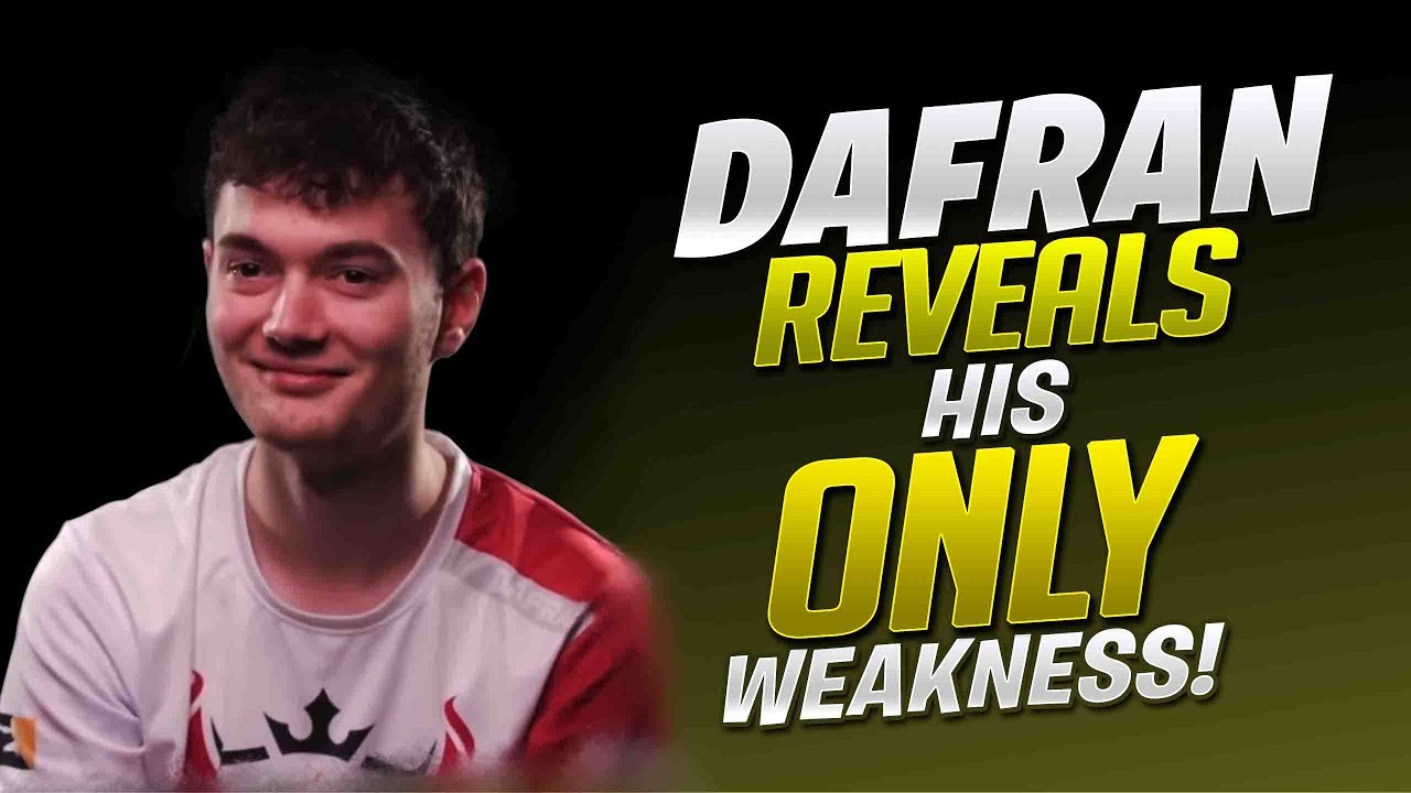 Dafran Reveals His Only Weakness! - Dafran Stream Highlights #1