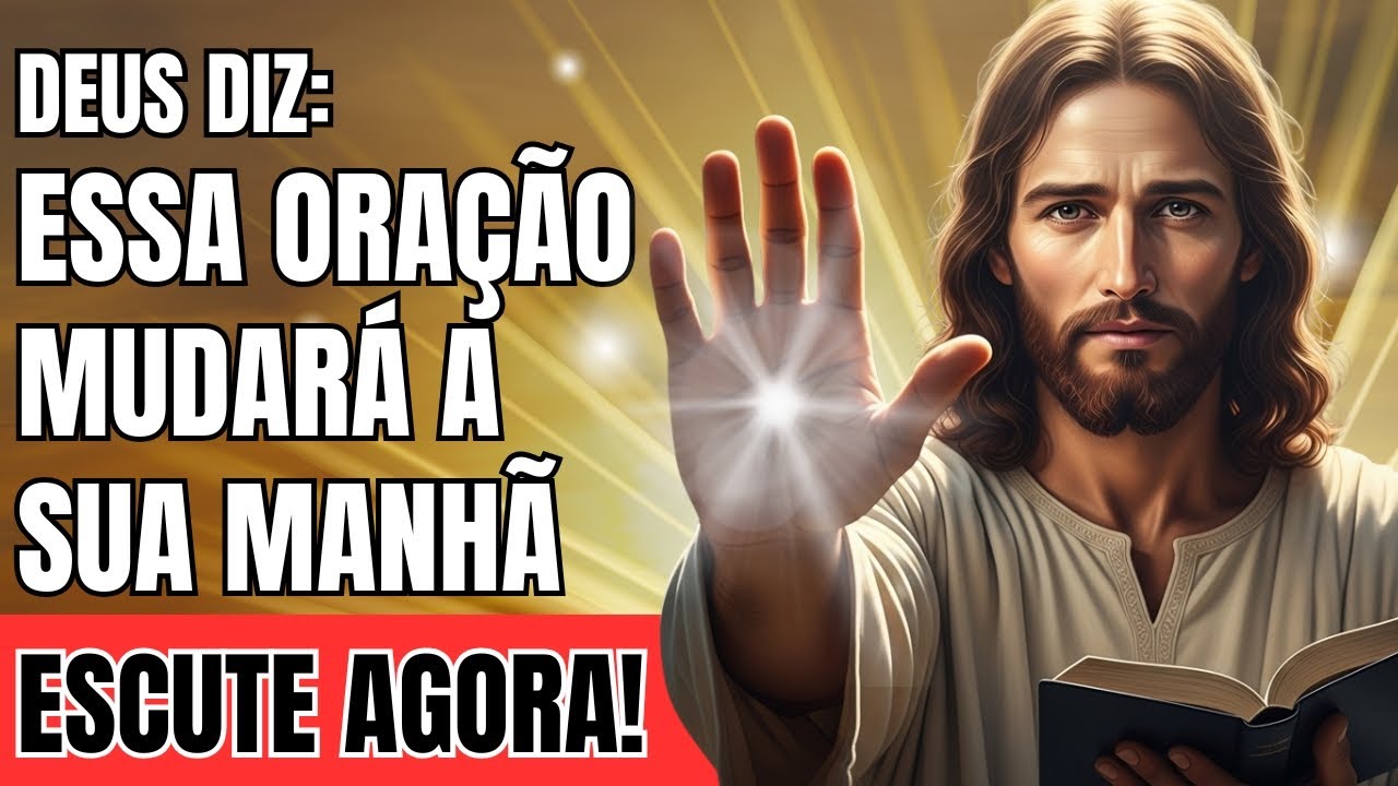 DEUS DIZ: MEU FILHO, ESSA PALAVRA MUDA SUA MANHÃ! TENHO UMA DIREÇÃO PARA VOCÊ! 🡭