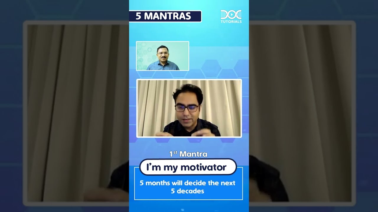 You are your own motivator