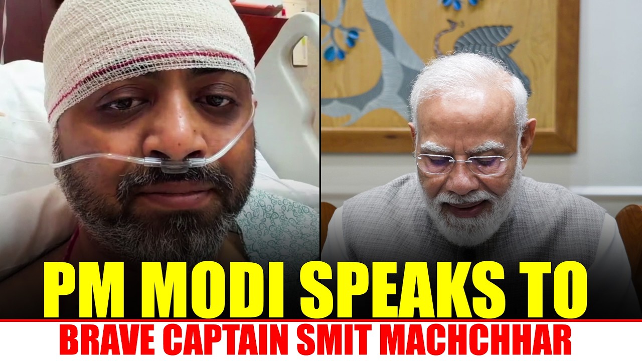 BREAKING! PM Modi Holds Telephonic Conversation With Brave Captain Smit Machchhar