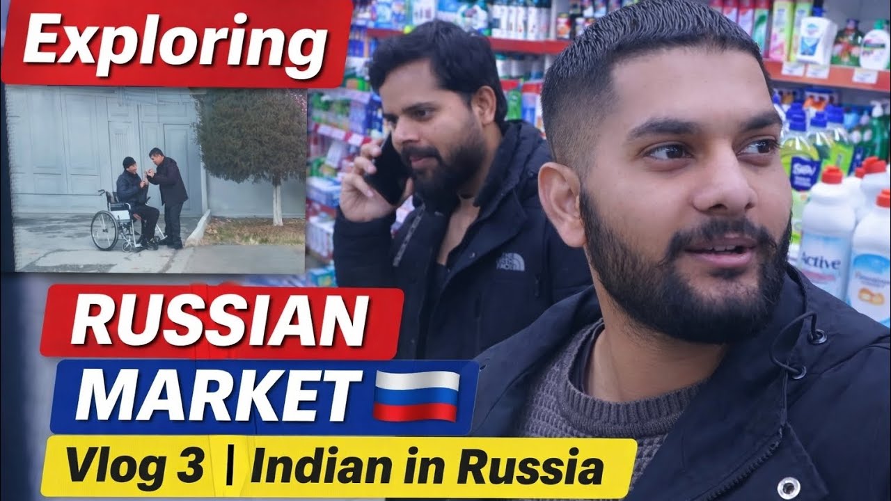Exploring Russian Market 🇷🇺 | Vlog 3 | Indian in Russia | Real Prices & Street Life#russia #mbbs
