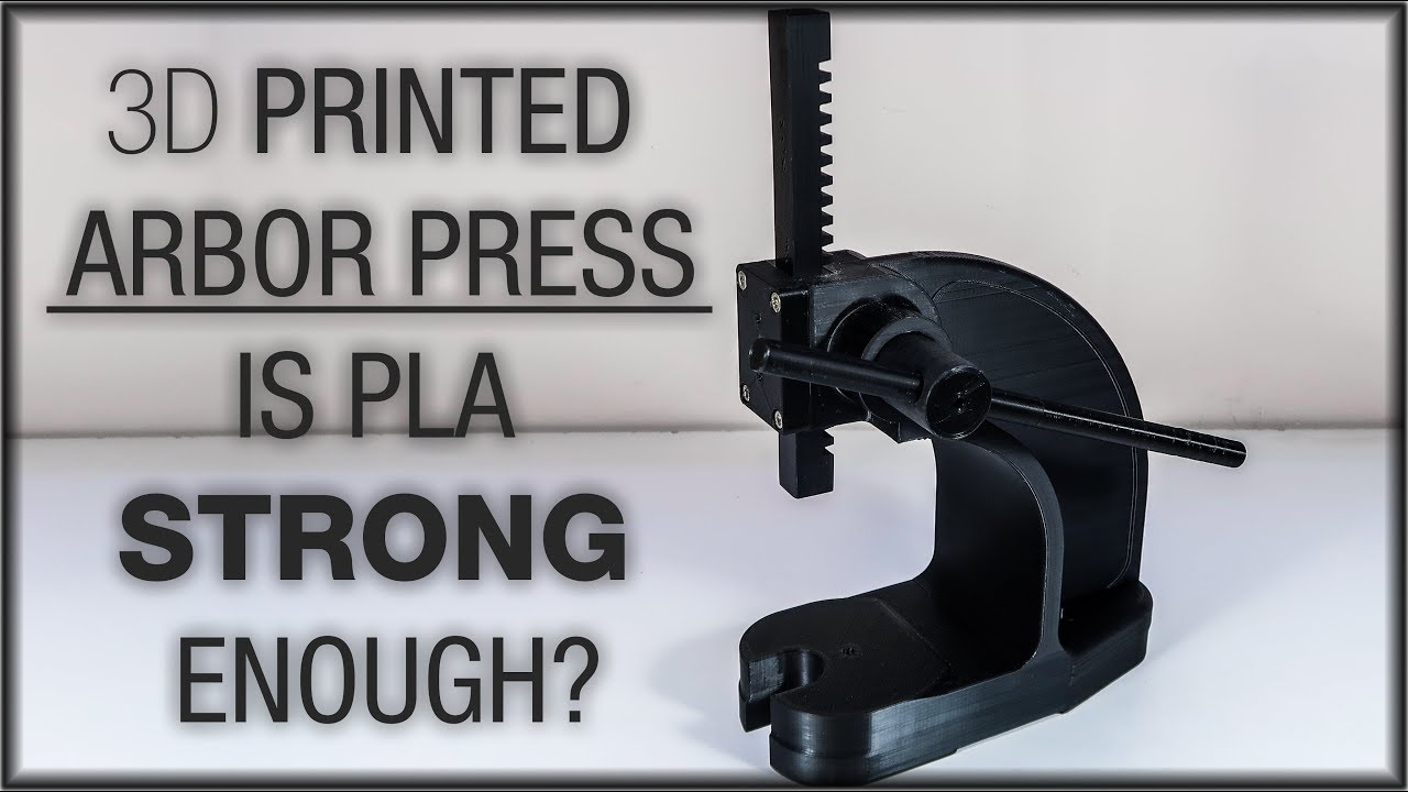 3D Print Arbor Press. Worth the time?