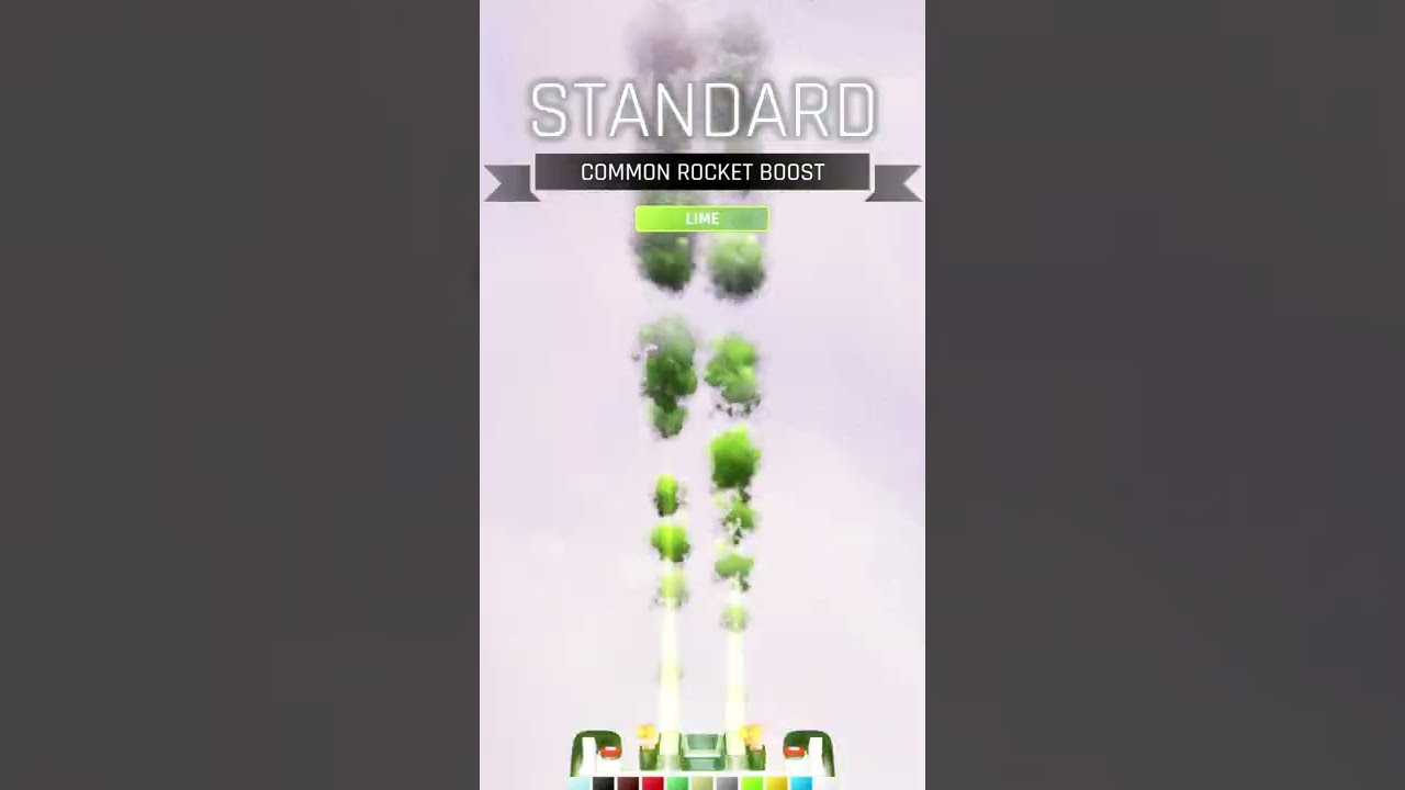 All Painted Rocket Boost 'STANDARD' Rocket League