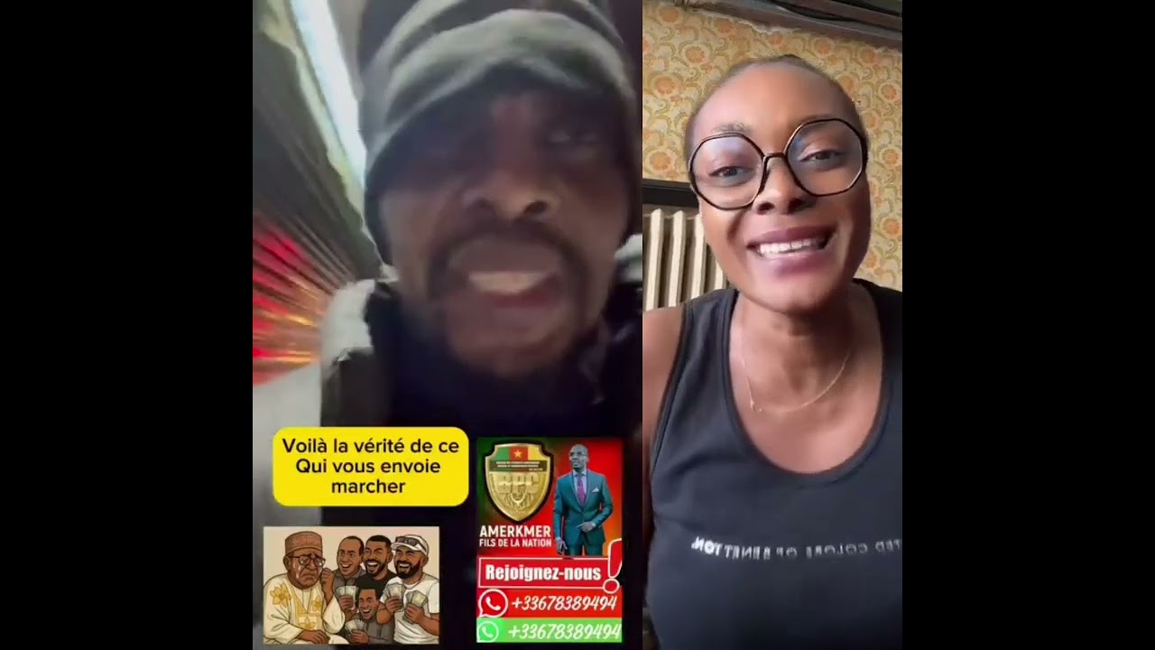Amer kamer parle aux Camerounais du Cameroun