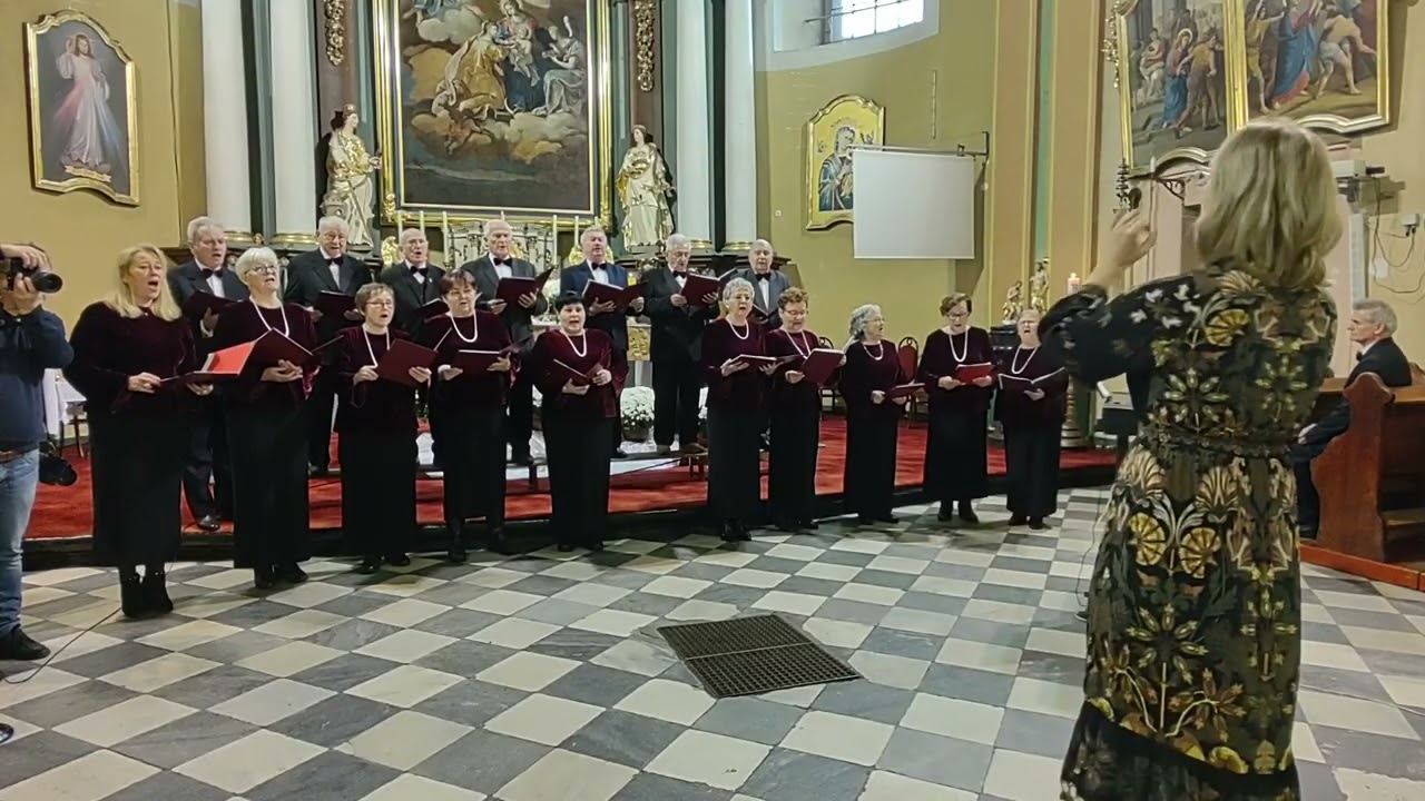 Chór Parafialny Św. Katarzyny - Koncert 90 lecie wstęp - Gaude Mater Polonia