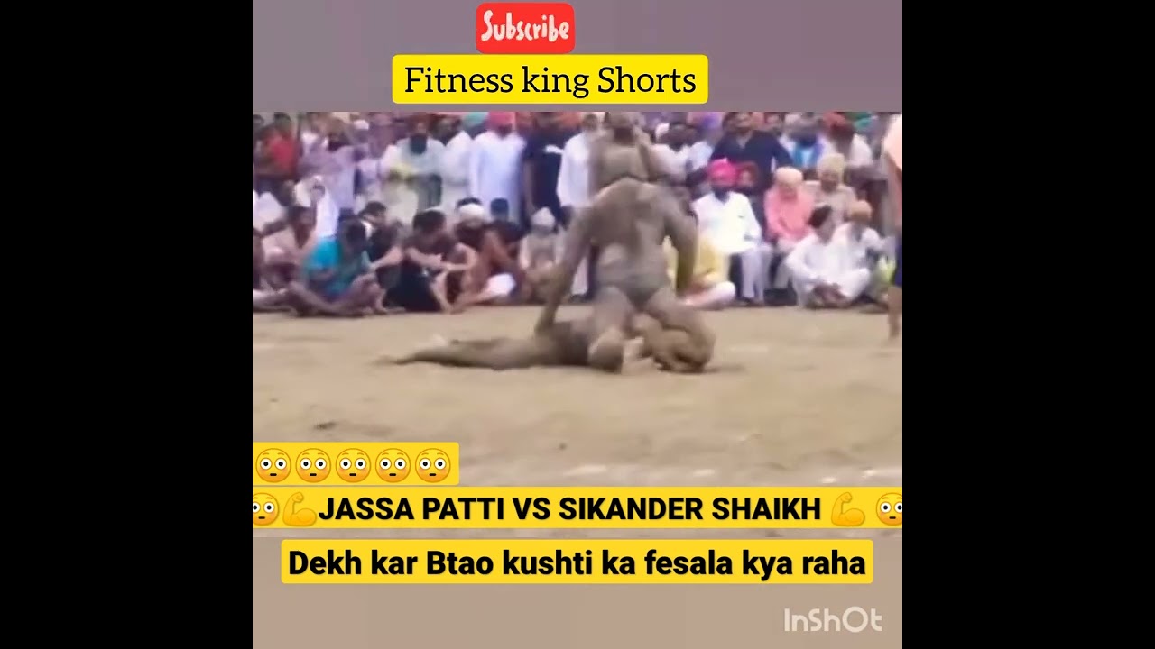JASSA PATTI VS SIKANDER SHAIKH #jassapatti #fitnesskingshorts #gym #wresling #jklivetv