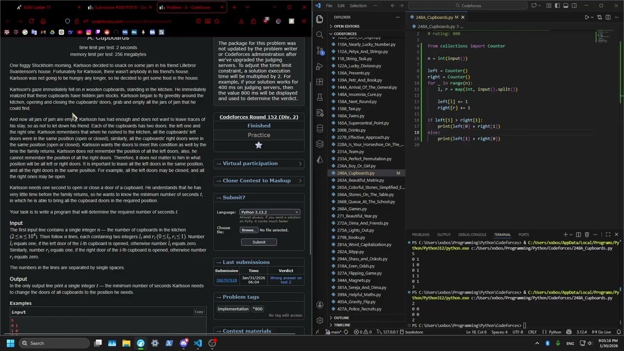 Programming Every Day Until I Hit Codeforces GM | Day 26