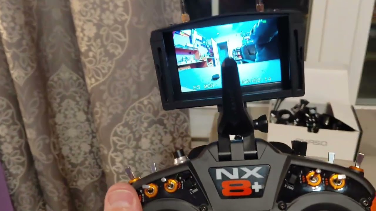 Моя обновлённая FPV-система с очками Eachine D600 и FPV-камерой Spotter.