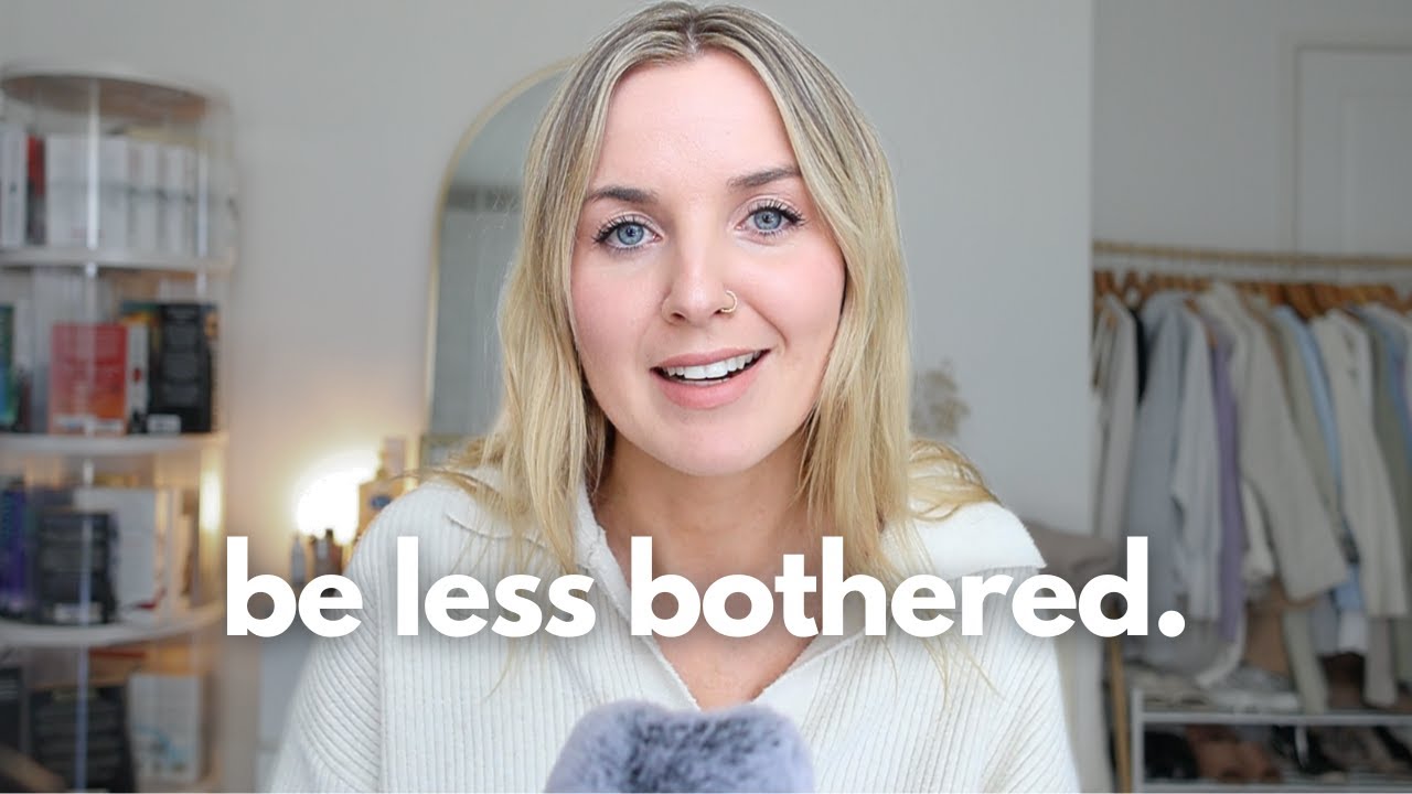 How to CARE LESS about what people think of you.