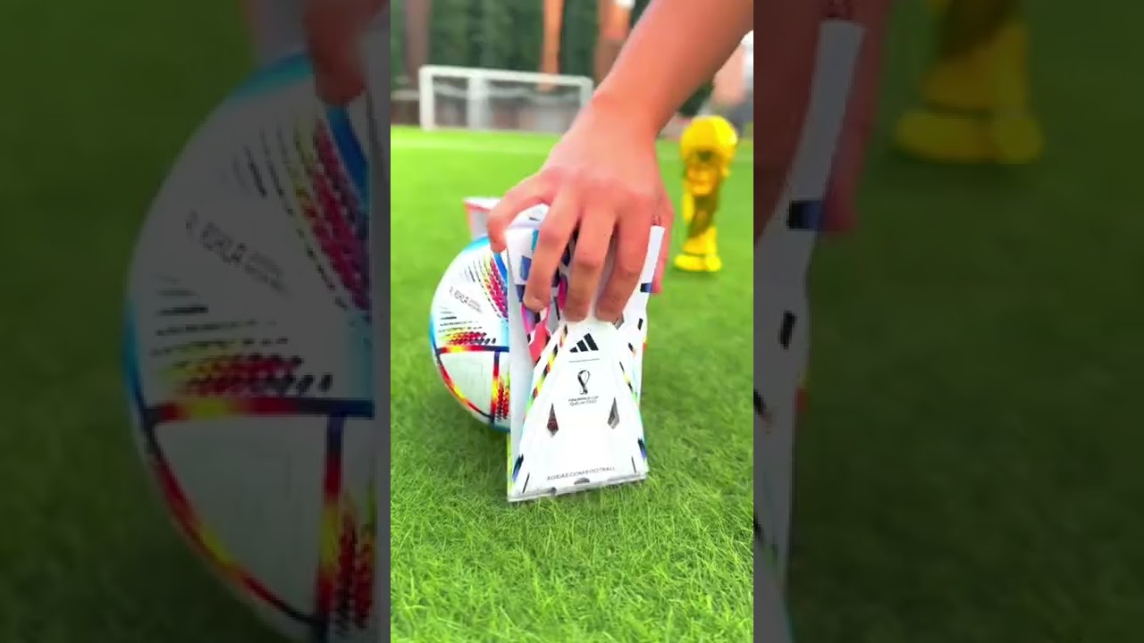 🚨Unboxing world cup&rsquo;s ball ⚽️🌍 #football #soccer #calcio #worldcup #qatar2022