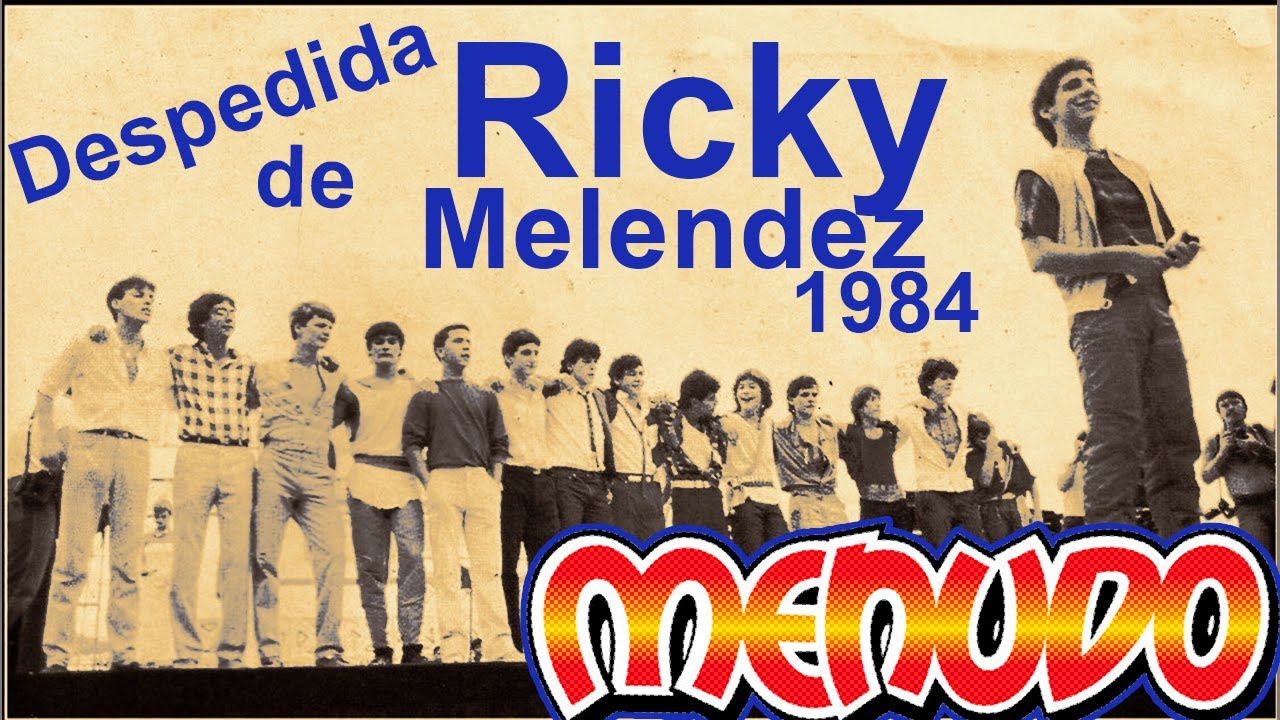 Despedida de Ricky Melendez  - Grupo Menudo 1984