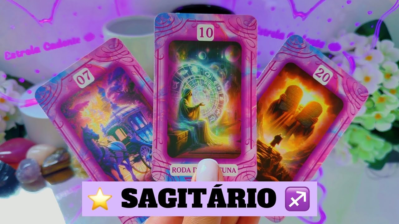 SAGITÁRIO ESSA SURPRESA VAI TE CHOCAR !! ALGUÉM VAI TE LIGAR !! 