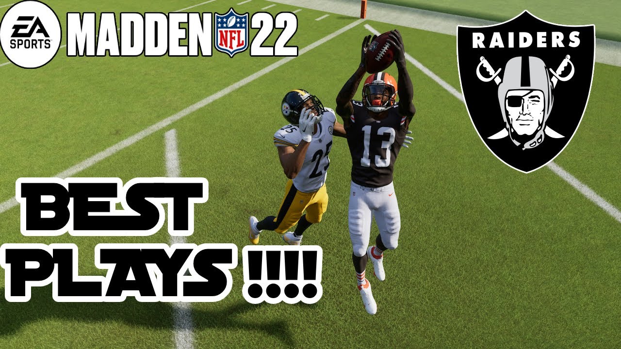 BEST PLAYS TO RUN ONLINE IN MADDEN 22!! LV RAIDERS PLAYBOOK!!