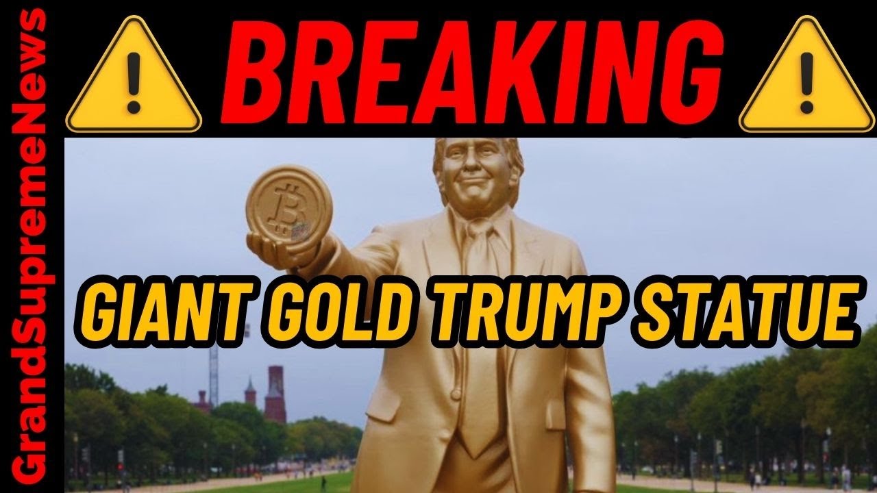 🚨 BREAKING: TV WARNING ISSUED / GIANT GOLD TRUMP STATUE OUTSIDE US CAPITOL / POLAND NUCLEAR MOVE