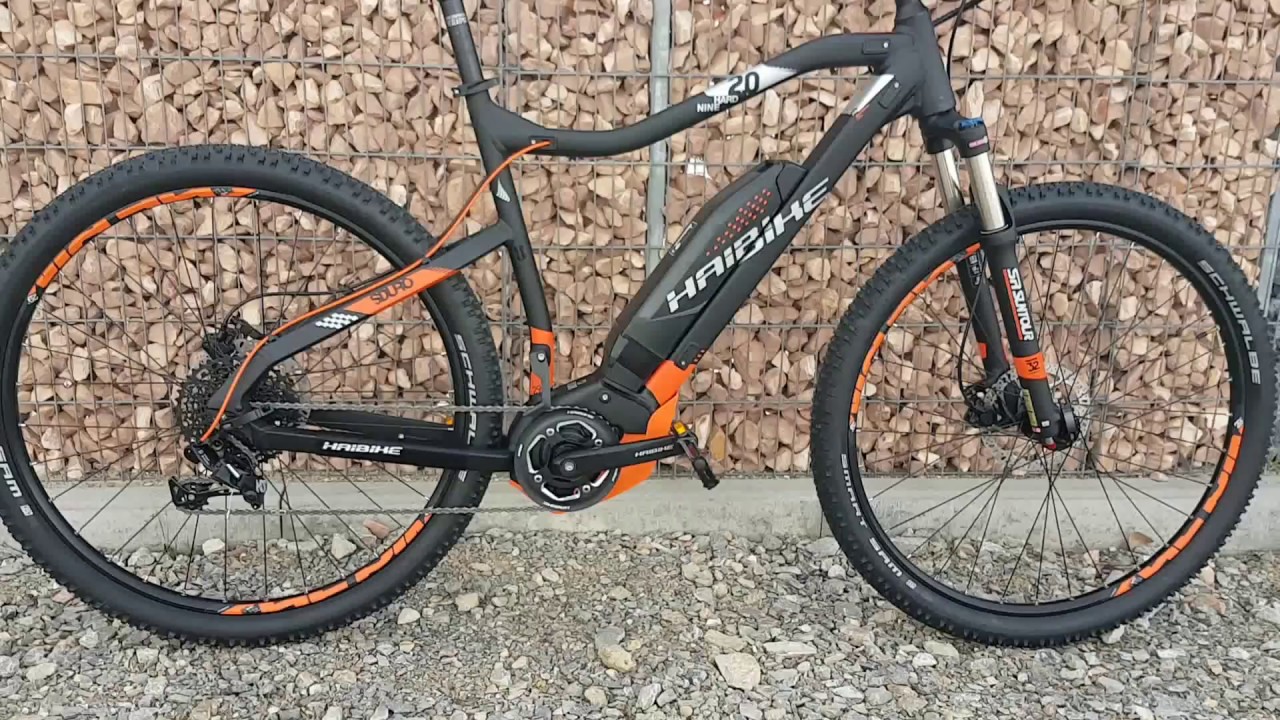 Haibike SDURO HardNine 2.0 Elektro Fahrrad Yamaha PW 70NM Ontube 400Wh 2018 zum Preis von 2199,00€