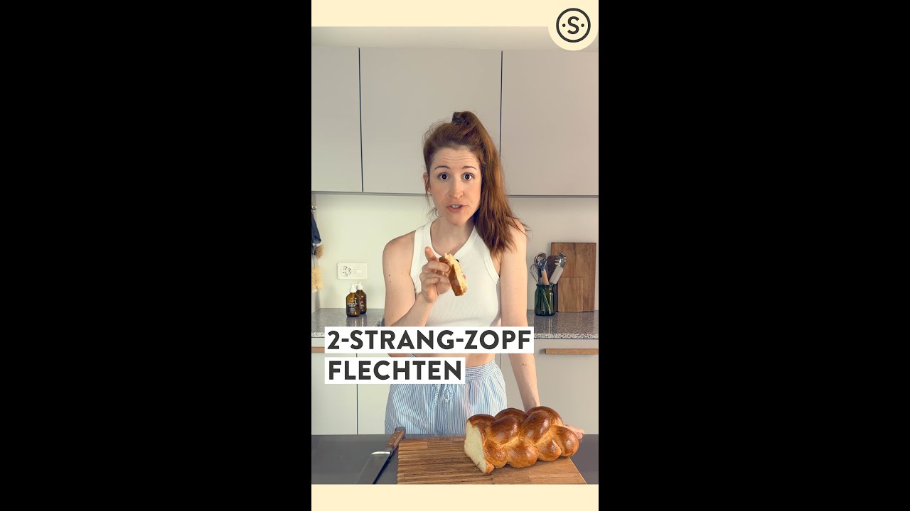 Zopf flechten mit 2 Str&auml;ngen &ndash; Tipps von Streusel