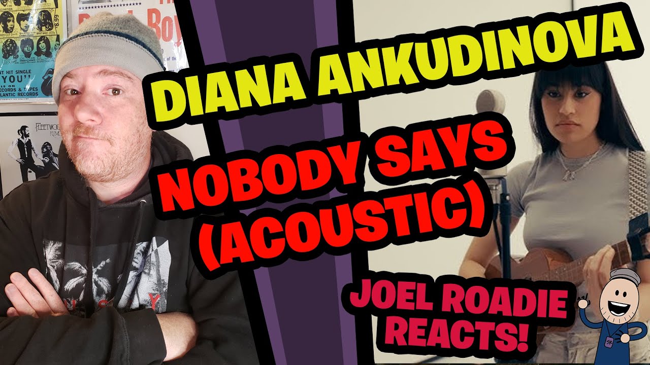 Diana Ankudinova - Nobody Says (Acoustic Version) - Roadie Reacts
