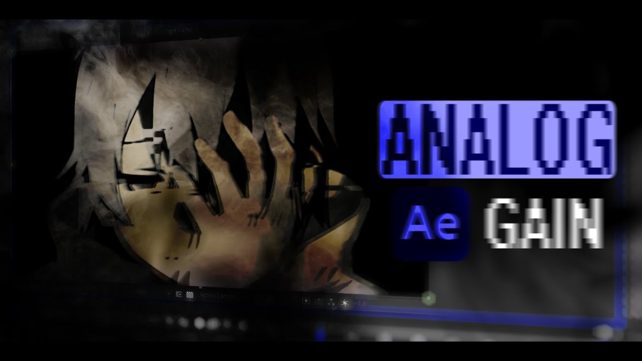 ANALOG GAIN Effect  - AFTER EFFECTS Tutorial (Not Beginner Friendly)