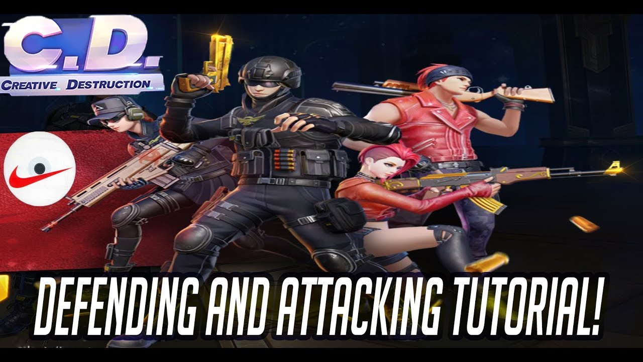 CREATIVE DESTRUCTION TUTORIAL BUILDING (DEFEND & ATTACK)