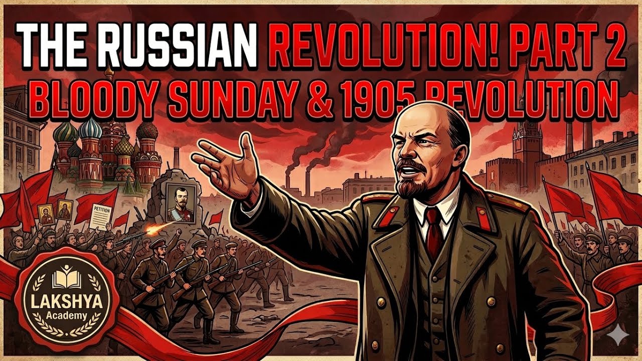 Russian Revolution Coming of socialism to Europe |  Class 9 PART 2 | LAKSHYA ACADEMY