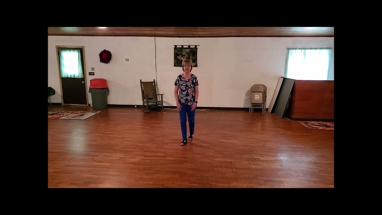 Gospel Song Line Dance by Sue Ann Ehmann (Walk-Thru)